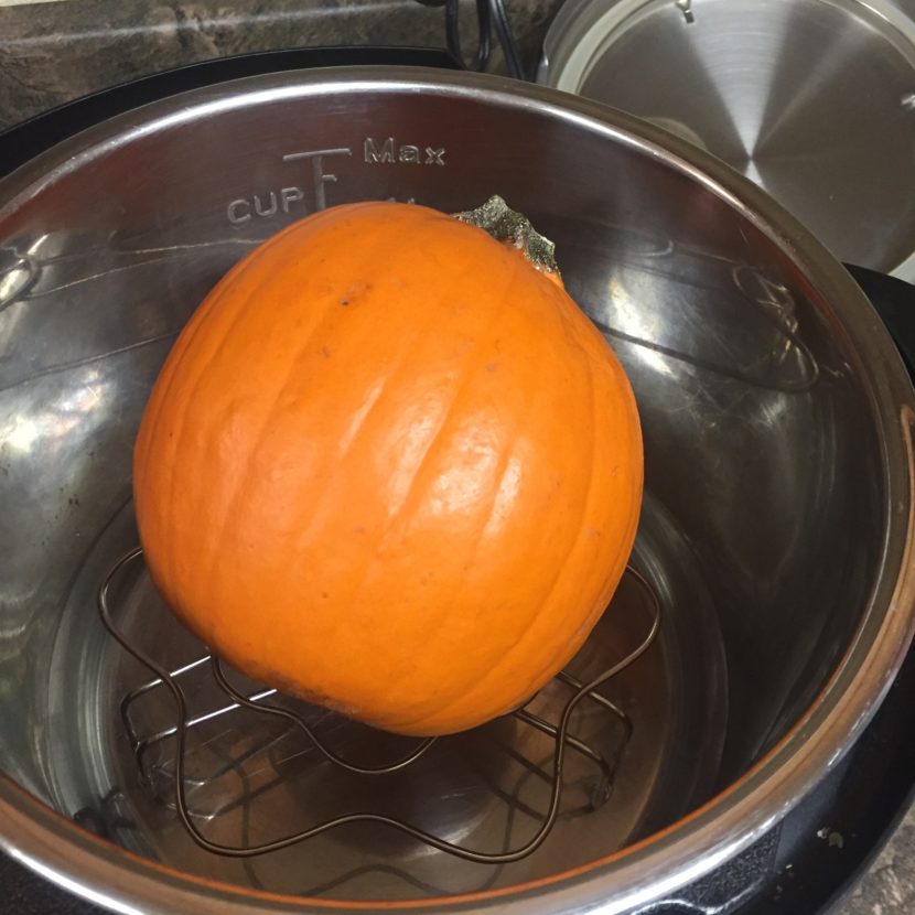 Pressure Cooker Whole Pumpkin in the Instant Pot SPICE OF THE GOOD